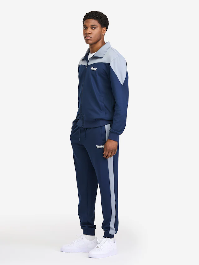 Lonsdale Trainingsanzug »CAUNTON« 2 tlg. mit Eingriffstaschen, aus Polyester und Elasthan