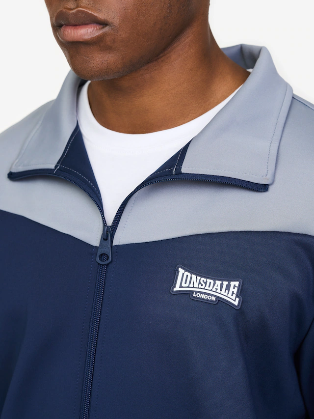 Lonsdale Trainingsanzug »CAUNTON« 2 tlg. mit Eingriffstaschen, aus Polyester und Elasthan
