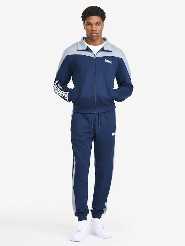 Lonsdale Trainingsanzug »CAUNTON« 2 tlg. mit Eingriffstaschen, aus Polyester und Elasthan