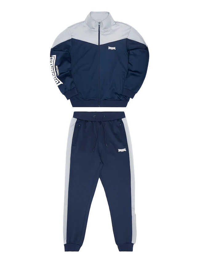 Lonsdale Trainingsanzug »CAUNTON« 2 tlg. mit Eingriffstaschen, aus Polyester und Elasthan