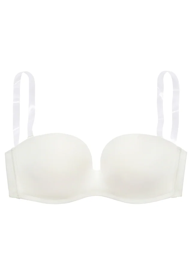LASCANA Multiway-BH », Dirndl-BH, BH ohne Träger, T-Shirt-BH, Trägerloser BH, Push-up-BH« mit 3 Tragevarianten, große Größen, Sommer