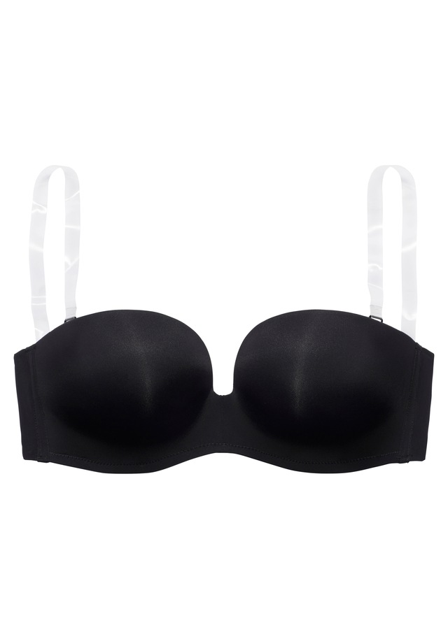 LASCANA Multiway-BH », Dirndl-BH, BH ohne Träger, T-Shirt-BH, Trägerloser BH, Push-up-BH« mit 3 Tragevarianten, große Größen, Sommer