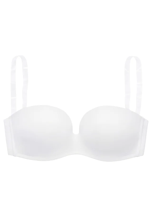 LASCANA Multiway-BH », Dirndl-BH, BH ohne Träger, T-Shirt-BH, Trägerloser BH, Push-up-BH« mit 3 Tragevarianten, große Größen, Sommer