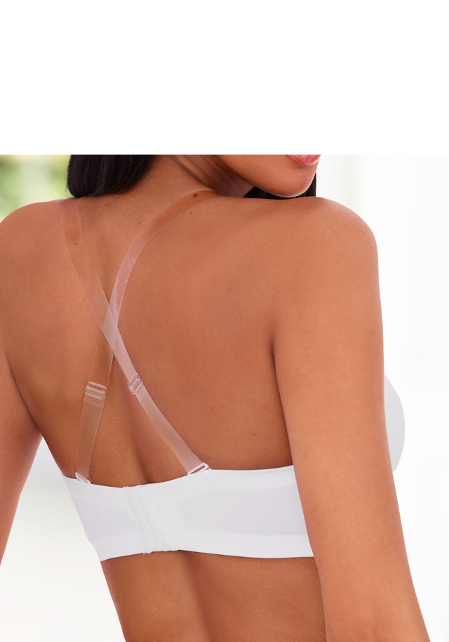 LASCANA Multiway-BH », Dirndl-BH, BH ohne Träger, T-Shirt-BH, Trägerloser BH, Push-up-BH« mit 3 Tragevarianten, große Größen, Sommer