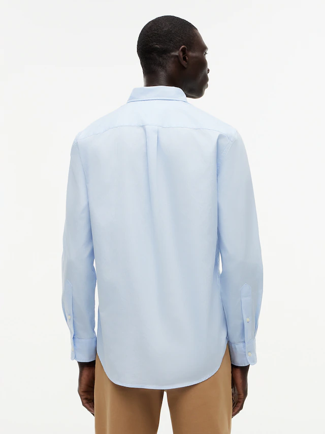 Tommy Hilfiger Langarmhemd »CORE FLEX POPLIN SOLID Regular Fit SHIRT« Regular Fit Flex Cotton