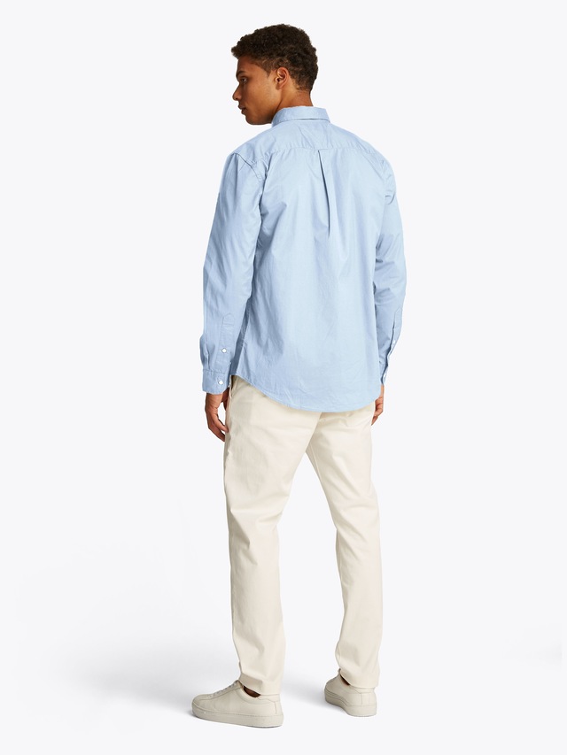Tommy Hilfiger Langarmhemd »CORE FLEX POPLIN SOLID Regular Fit SHIRT« Regular Fit Flex Cotton