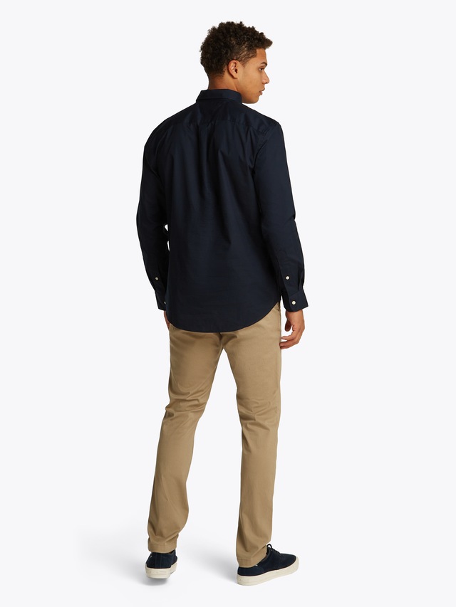 Tommy Hilfiger Langarmhemd »CORE FLEX POPLIN SOLID Regular Fit SHIRT« Regular Fit Flex Cotton