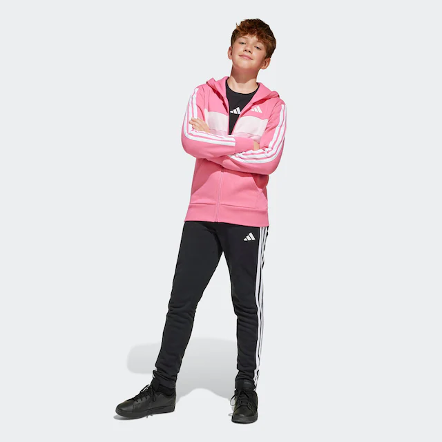 adidas Sportswear Trainingsanzug »SEASONAL ESSENTIALS TIBERIO 3-STREIFEN KIDS« 2 tlg.
