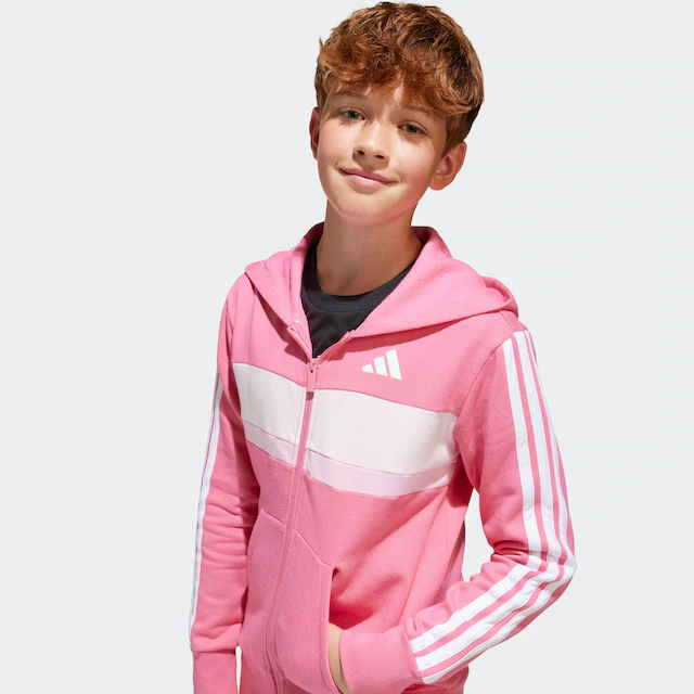adidas Sportswear Trainingsanzug »SEASONAL ESSENTIALS TIBERIO 3-STREIFEN KIDS« 2 tlg.
