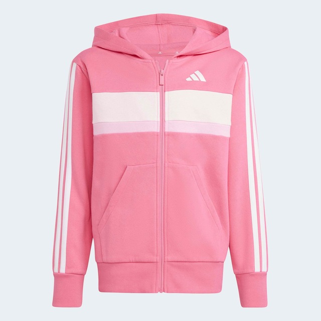 adidas Sportswear Trainingsanzug »SEASONAL ESSENTIALS TIBERIO 3-STREIFEN KIDS« 2 tlg.