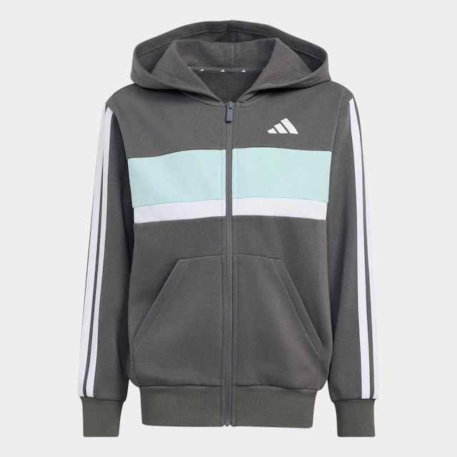 adidas Sportswear Trainingsanzug »SEASONAL ESSENTIALS TIBERIO 3-STREIFEN KIDS« 2 tlg.