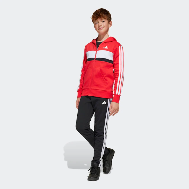 adidas Sportswear Trainingsanzug »SEASONAL ESSENTIALS TIBERIO 3-STREIFEN KIDS« 2 tlg.