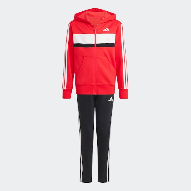 adidas Sportswear Trainingsanzug »SEASONAL ESSENTIALS TIBERIO 3-STREIFEN KIDS« 2 tlg.