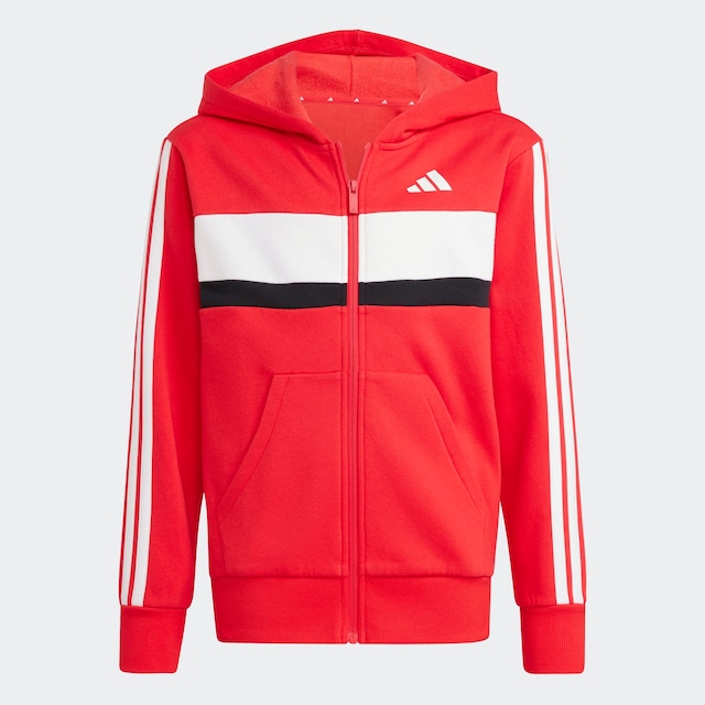 adidas Sportswear Trainingsanzug »SEASONAL ESSENTIALS TIBERIO 3-STREIFEN KIDS« 2 tlg.