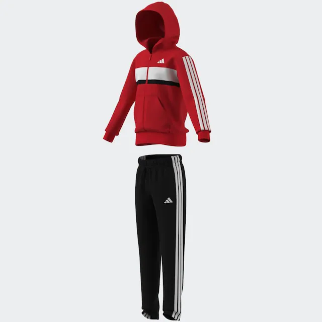 adidas Sportswear Trainingsanzug »SEASONAL ESSENTIALS TIBERIO 3-STREIFEN KIDS« 2 tlg.