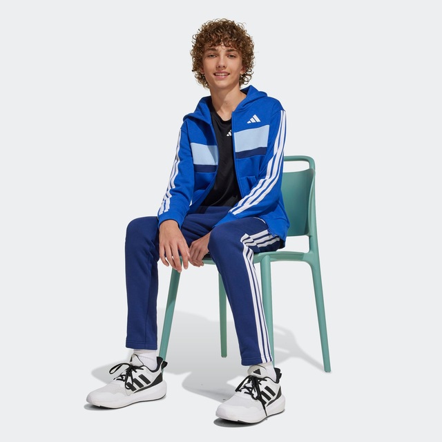 adidas Sportswear Trainingsanzug »SEASONAL ESSENTIALS TIBERIO 3-STREIFEN KIDS« 2 tlg.
