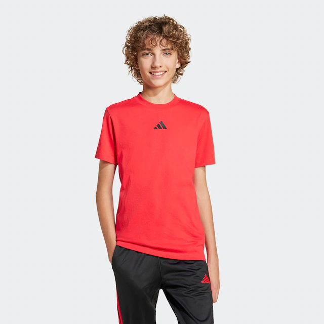 adidas Sportswear T-Shirt »ESSENTIALS KIDS« für Kinder, mit Rundhalsausschnitt, ohne Verschluss