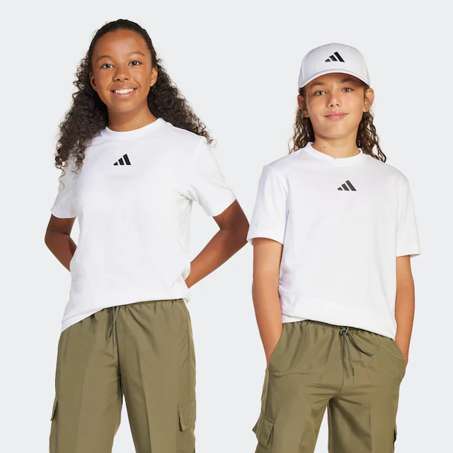 adidas Sportswear T-Shirt »ESSENTIALS KIDS« für Kinder, mit Rundhalsausschnitt, ohne Verschluss