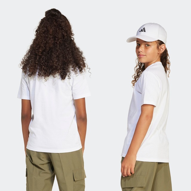 adidas Sportswear T-Shirt »ESSENTIALS KIDS« für Kinder, mit Rundhalsausschnitt, ohne Verschluss