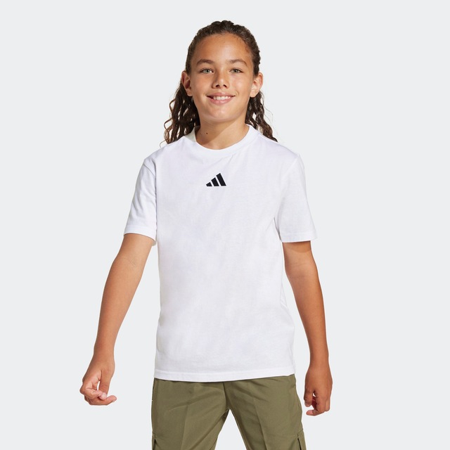 adidas Sportswear T-Shirt »ESSENTIALS KIDS« für Kinder, mit Rundhalsausschnitt, ohne Verschluss