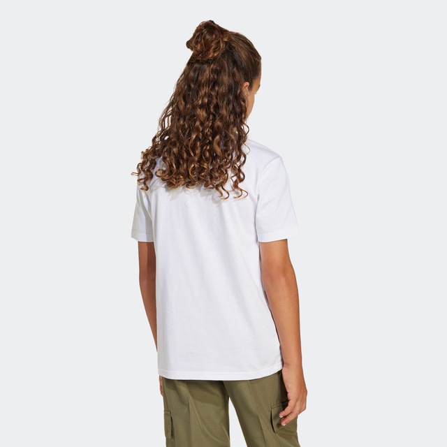 adidas Sportswear T-Shirt »ESSENTIALS KIDS« für Kinder, mit Rundhalsausschnitt, ohne Verschluss