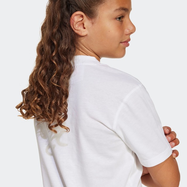 adidas Sportswear T-Shirt »ESSENTIALS KIDS« für Kinder, mit Rundhalsausschnitt, ohne Verschluss