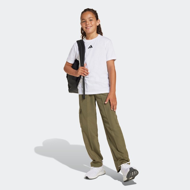 adidas Sportswear T-Shirt »ESSENTIALS KIDS« für Kinder, mit Rundhalsausschnitt, ohne Verschluss