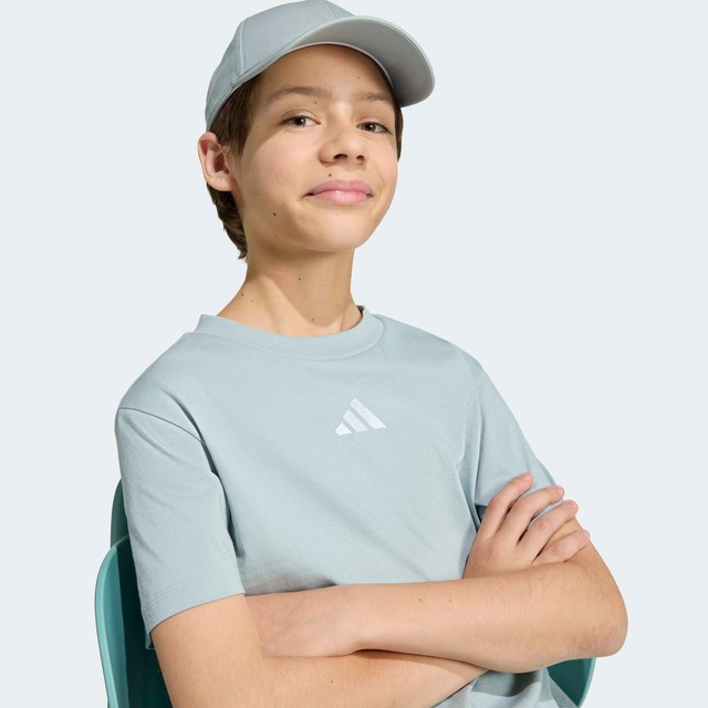 adidas Sportswear T-Shirt »ESSENTIALS KIDS« für Kinder, mit Rundhalsausschnitt, ohne Verschluss
