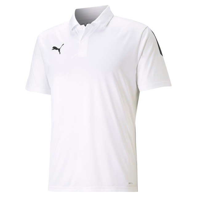 PUMA Poloshirt »TEAMLIGA SIDELINE POLO« gerade Passform, Kurzarm, für sportliche und lässige Anlässe