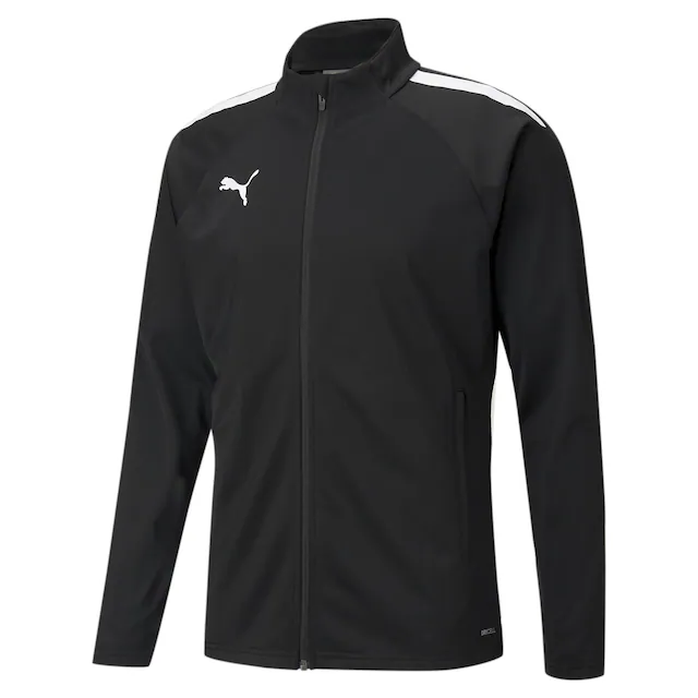 PUMA Trainingsjacke »TEAMLIGA TRAINING JACKET« ohne Kapuze sportlicher Stehkragen, dryCELL Feuchtigkeitsmanagement