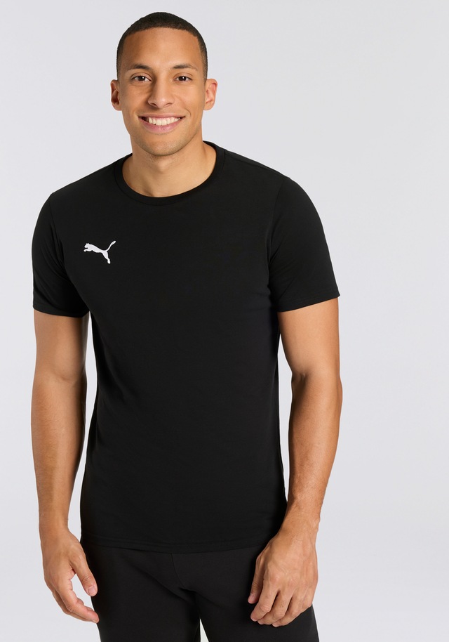 PUMA Trainingsshirt »TEAMGOAL CASUALS TEE« gerader Abschluss, Kurzarm, für Sportmode, Rundhalsausschnitt