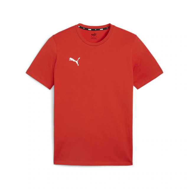 PUMA Trainingsshirt »TEAMGOAL CASUALS TEE« gerader Abschluss, Kurzarm, für Sportmode, Rundhalsausschnitt