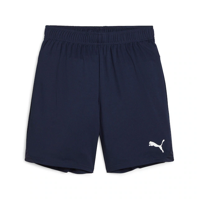 PUMA Trainingsshorts »TEAMGOAL SHORTS JR« aus leichtem Interlock-Material, kniefrei, sportlicher Stil