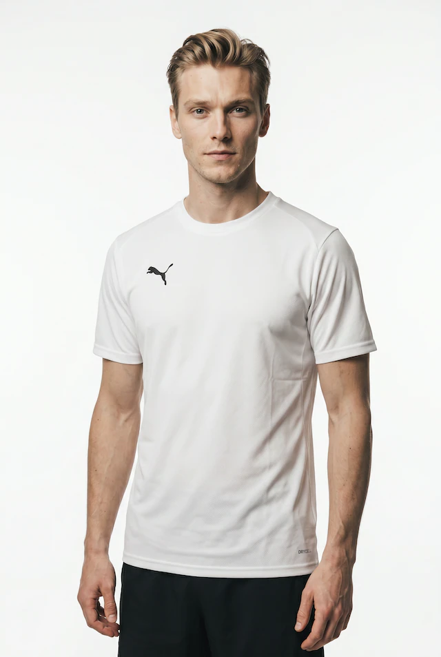 PUMA Fußballtrikot »TEAMGOAL JERSEY« Fußball, Kurzarm, sportlicher Stil, leichtes Webmaterial