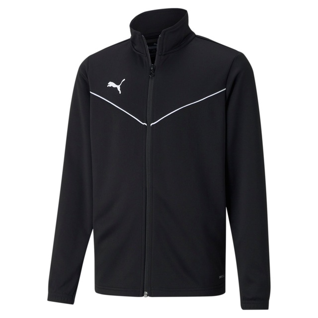 PUMA Trainingsjacke »TEAMRISE TRAINING POLY JACKET JR« ohne Kapuze für Jugendliche, mit Reißverschluss, DryCELL Technologie