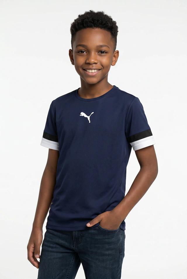 PUMA Fußballtrikot »TEAMRISE JERSEY JR« Fußball, Kurzarm, mit Rundhalsausschnitt, mit DryCELL Technologie