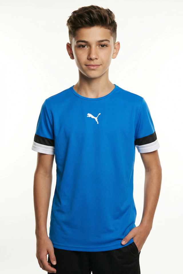 PUMA Fußballtrikot »TEAMRISE JERSEY JR« Fußball, Kurzarm, mit Rundhalsausschnitt, mit DryCELL Technologie