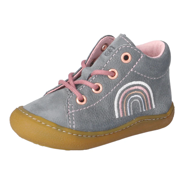 PEPINO by RICOSTA Lauflernschuh »Kally« Babyschuh, Pre Walker mit Stickerei, Größenschablone zum Download