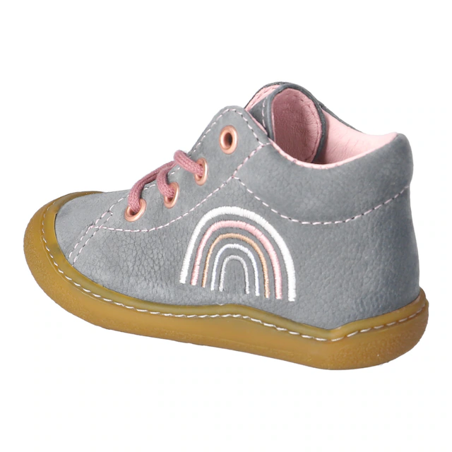 PEPINO by RICOSTA Lauflernschuh »Kally« Babyschuh, Pre Walker mit Stickerei, Größenschablone zum Download