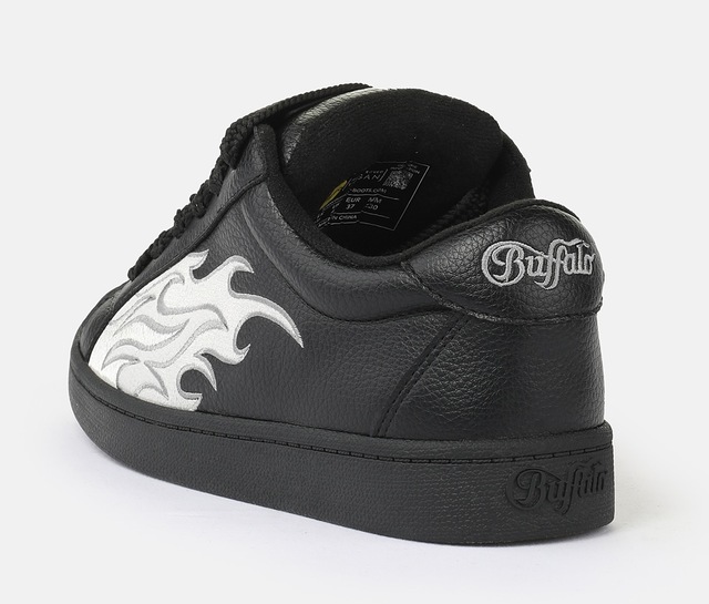 Buffalo Sneaker »LIBERTY« , Freizeitschuh, Schnürschuh, Halbschuh mit trendigem Flammenmotiv