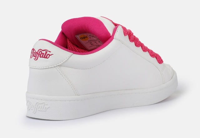 Buffalo Sneaker »LIBERTY« , Freizeitschuh, Schnürschuh, Halbschuh mit trendigem Flammenmotiv