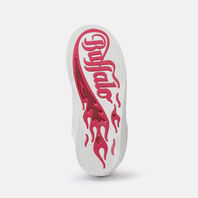 Buffalo Sneaker »LIBERTY« , Freizeitschuh, Schnürschuh, Halbschuh mit trendigem Flammenmotiv