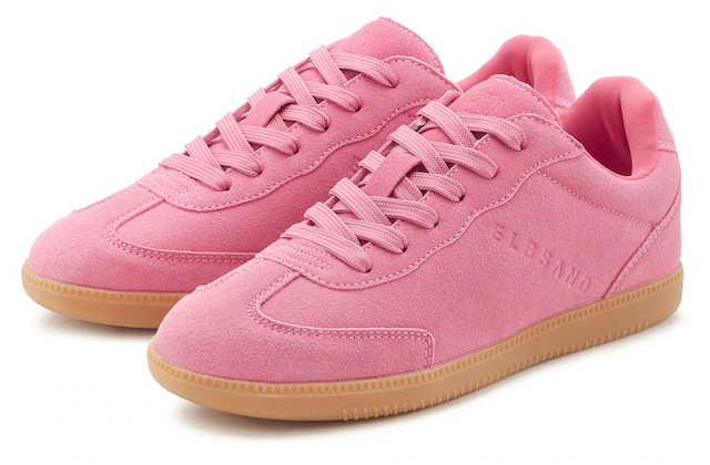 Elbsand Sneaker »Freizeitschuh, Ledersneaker, Schnürschuh« Retro Sneaker, Lederschuh, Schnürhalbschuh aus Leder Unisex