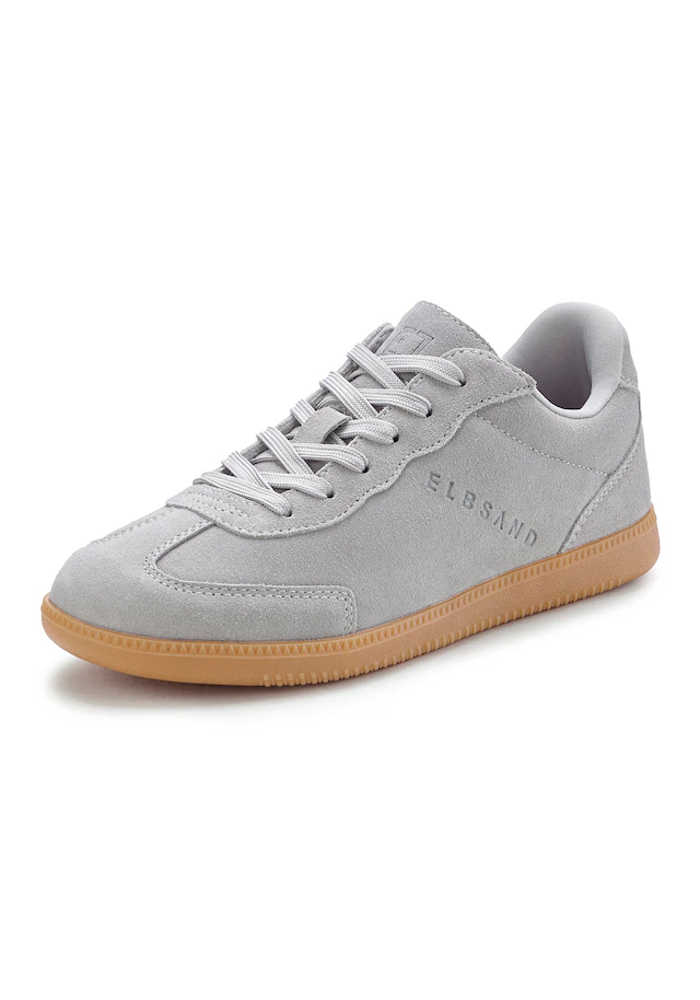 Elbsand Sneaker »Freizeitschuh, Ledersneaker, Schnürschuh« Retro Sneaker, Lederschuh, Schnürhalbschuh aus Leder Unisex
