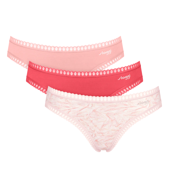 sloggi Minislip »GO Crush« dehnbare Spitzendetails, Cotton-Mix