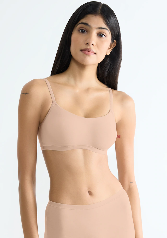 sloggi Bustier »GO Daily Cotton« Glanz-Effekt Details