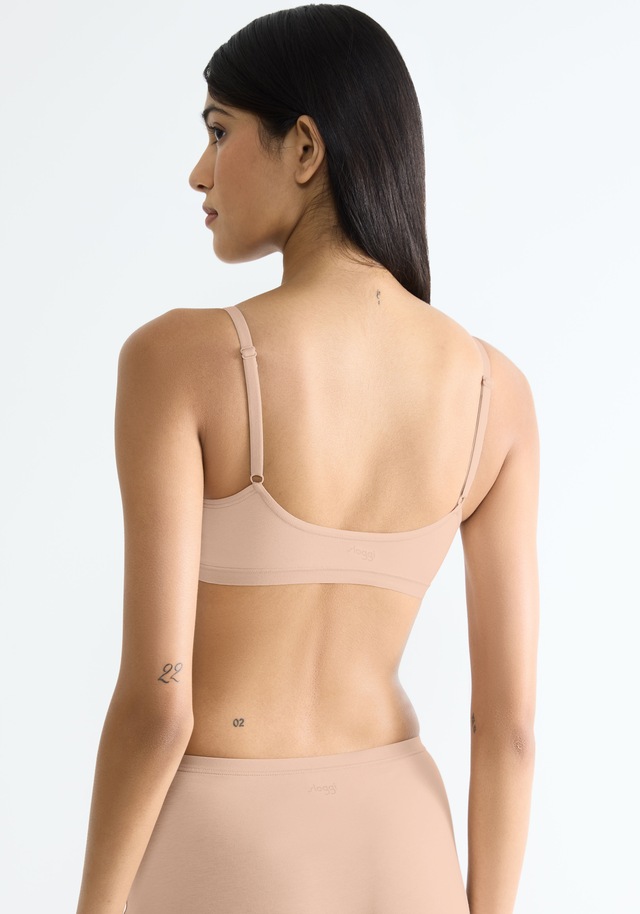 sloggi Bustier »GO Daily Cotton« Glanz-Effekt Details