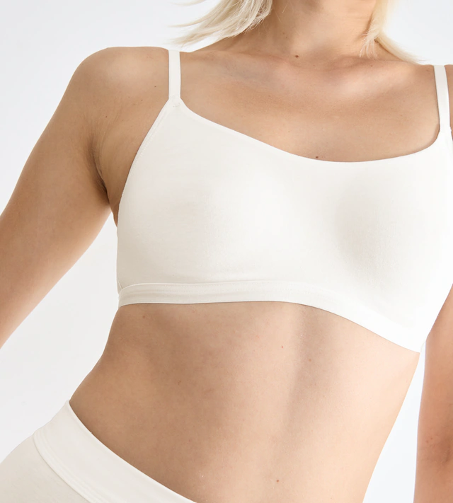 sloggi Bustier »GO Daily Cotton« Glanz-Effekt Details