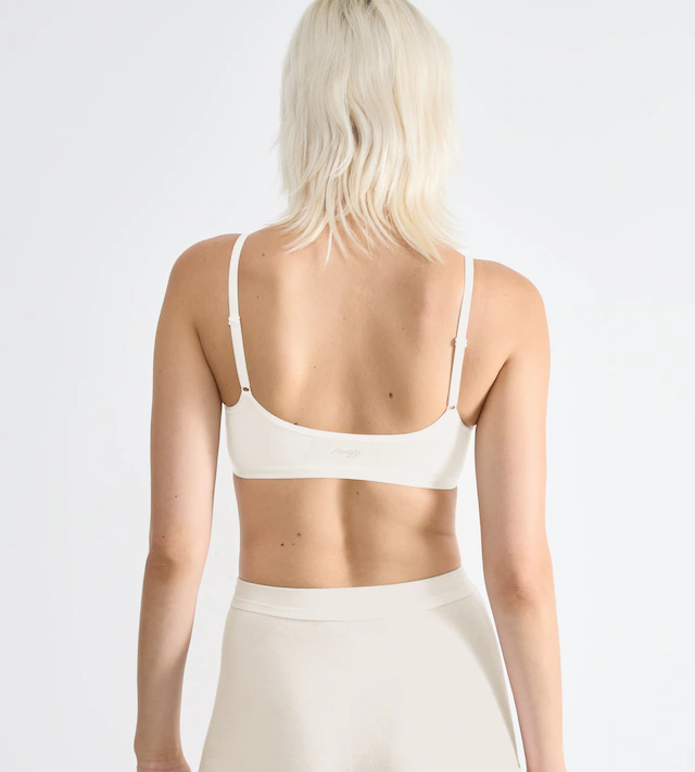 sloggi Bustier »GO Daily Cotton« Glanz-Effekt Details