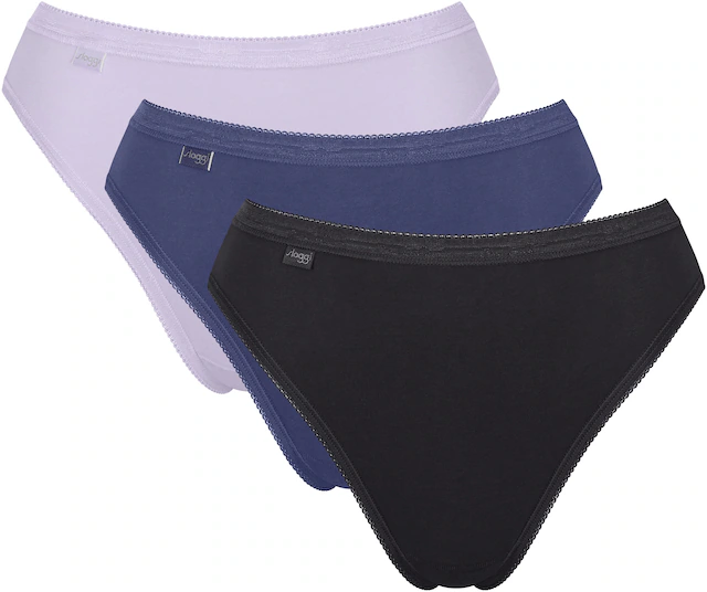 sloggi Taillenslip »Basic+ Tai« mit hohem Beinausschnitt, Cotton-Mix, glatte Nähte